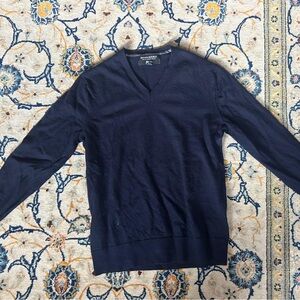 Banana Republic Black V-Neck Sweater